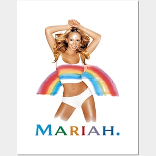 Rainbow Mariah Posters and Art